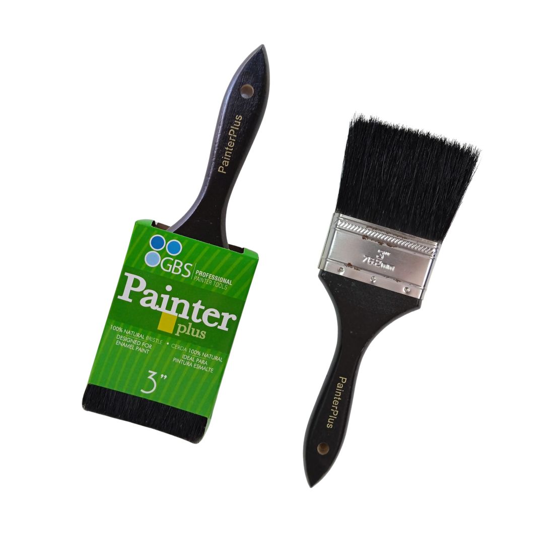 44062 BROCHA GBS CERDA NATURAL 3 PULG PLUS 44062 DESCONTINUADO
