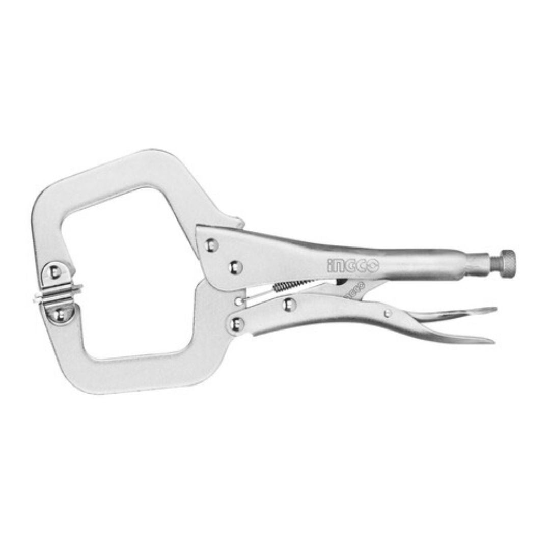 630534 HCCLW0211 TENAZA PRENSA INGCO 11 PULGADAS CON PUNTA TIPO C