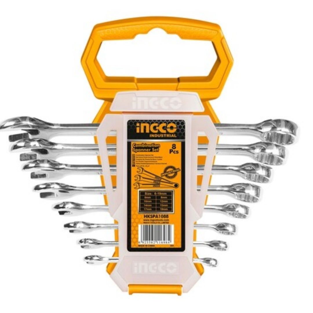 630884 HKSPA1088 SET DE 8 LLAVE MIXTA 6-19 MILÍMETRO