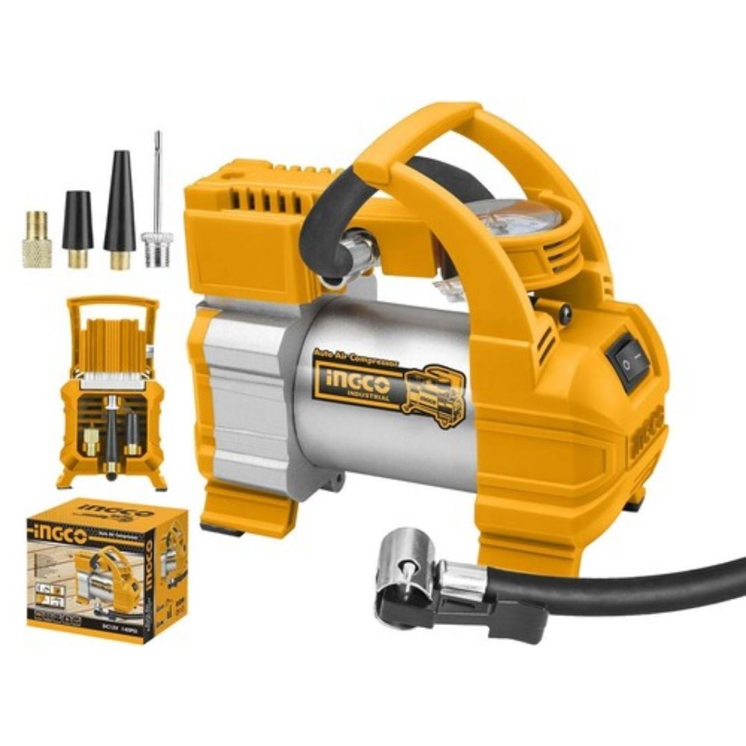 631218 AAC1408 COMPRESOR AIRE AUTOMÁTICO INGCO 10 AMPERIOS 12 VOLTIO 140 PSI