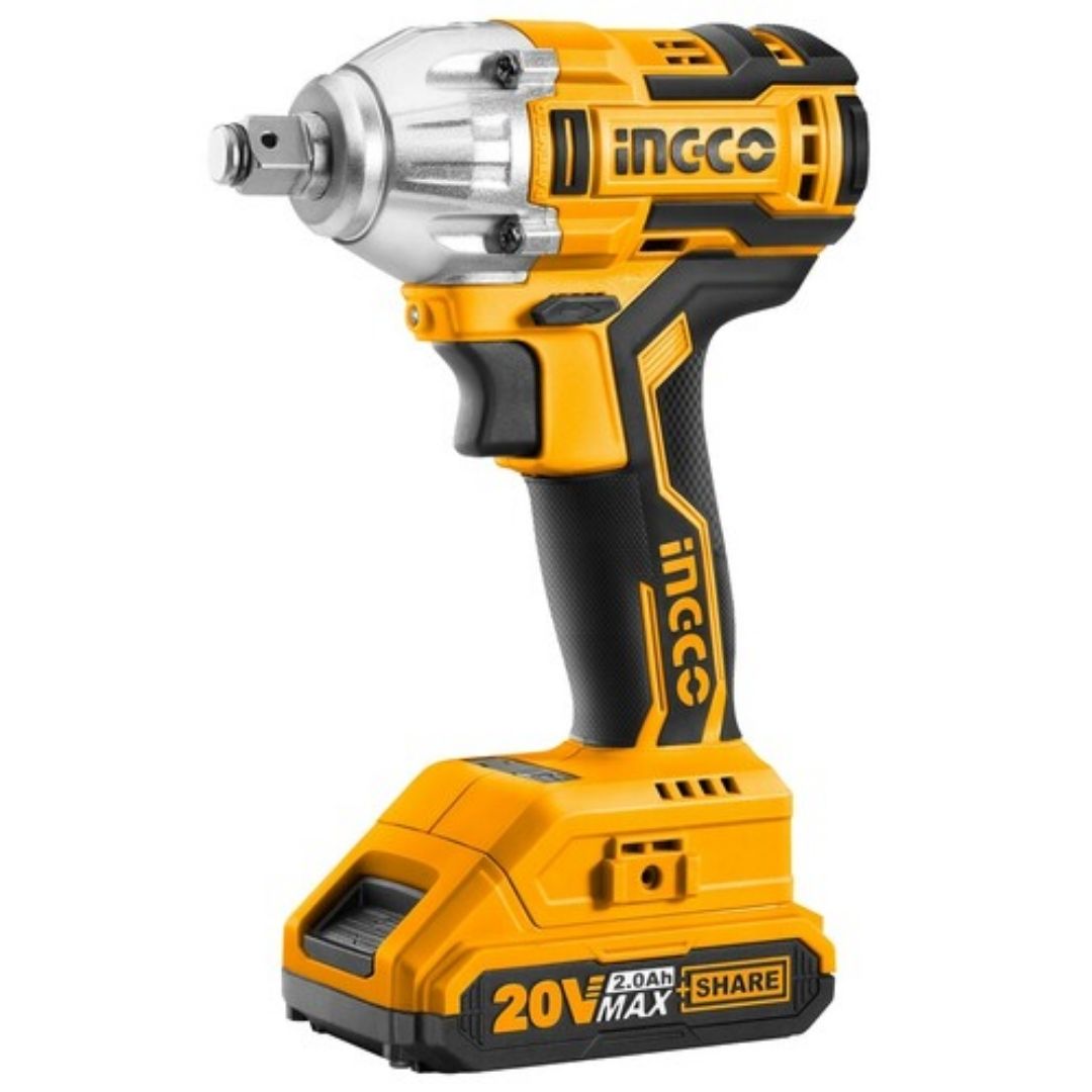 632315 UCIWLI2001 LLAVE IMPACTO INAL INGCO 1/2 PLG 20V 2.0AH 300NM *