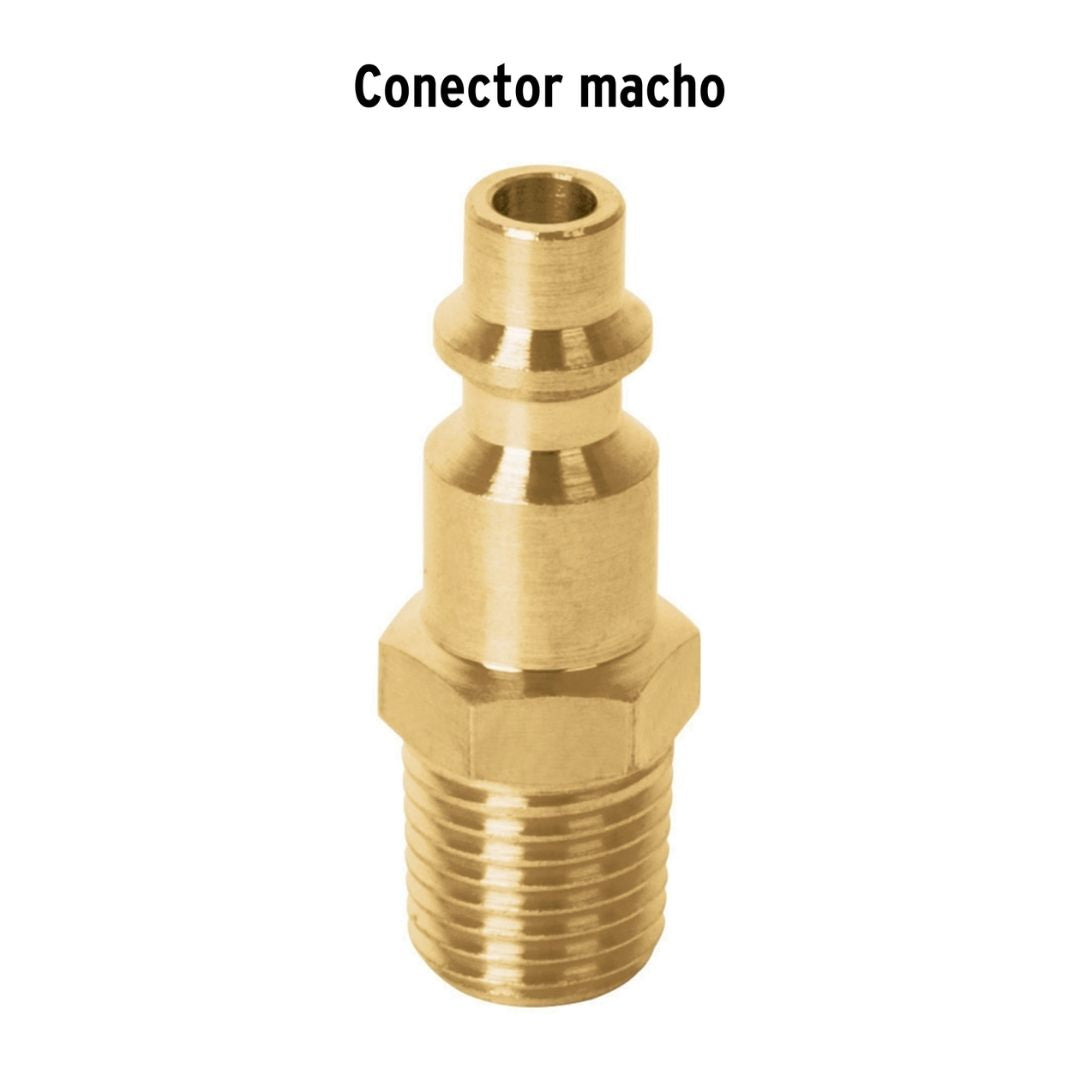 19083 CONECTOR RAPIDO DE LATON TRUPER MACHO