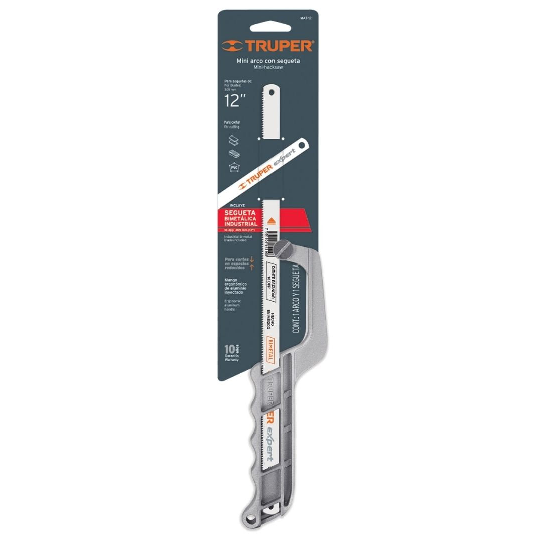 10236 MINI MARCO DE ALUMINIO TRUPER PARA SIERRA 12"
