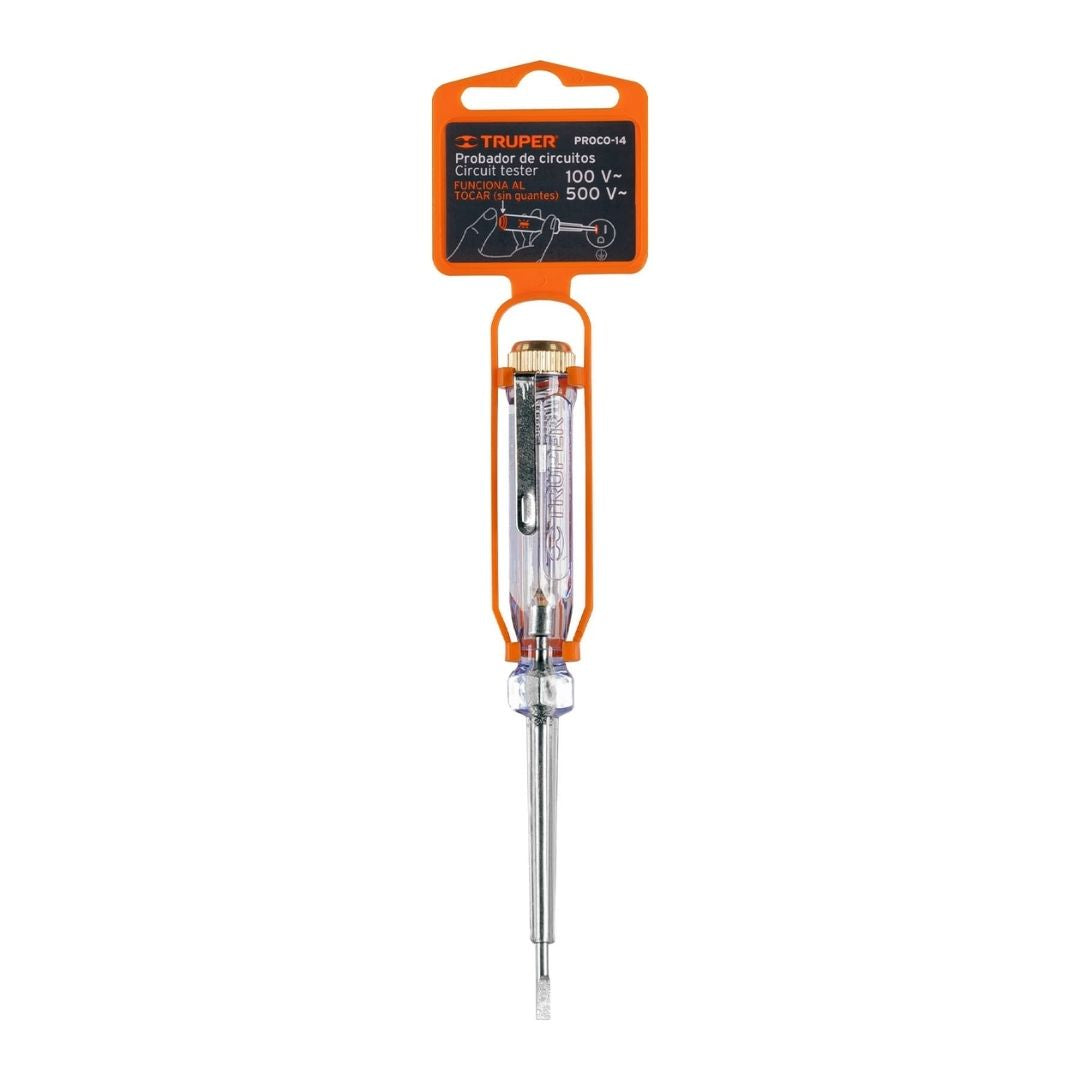 13988 PROBADOR DE CORRIENTE ALTERNA TRUPER 100-500 V