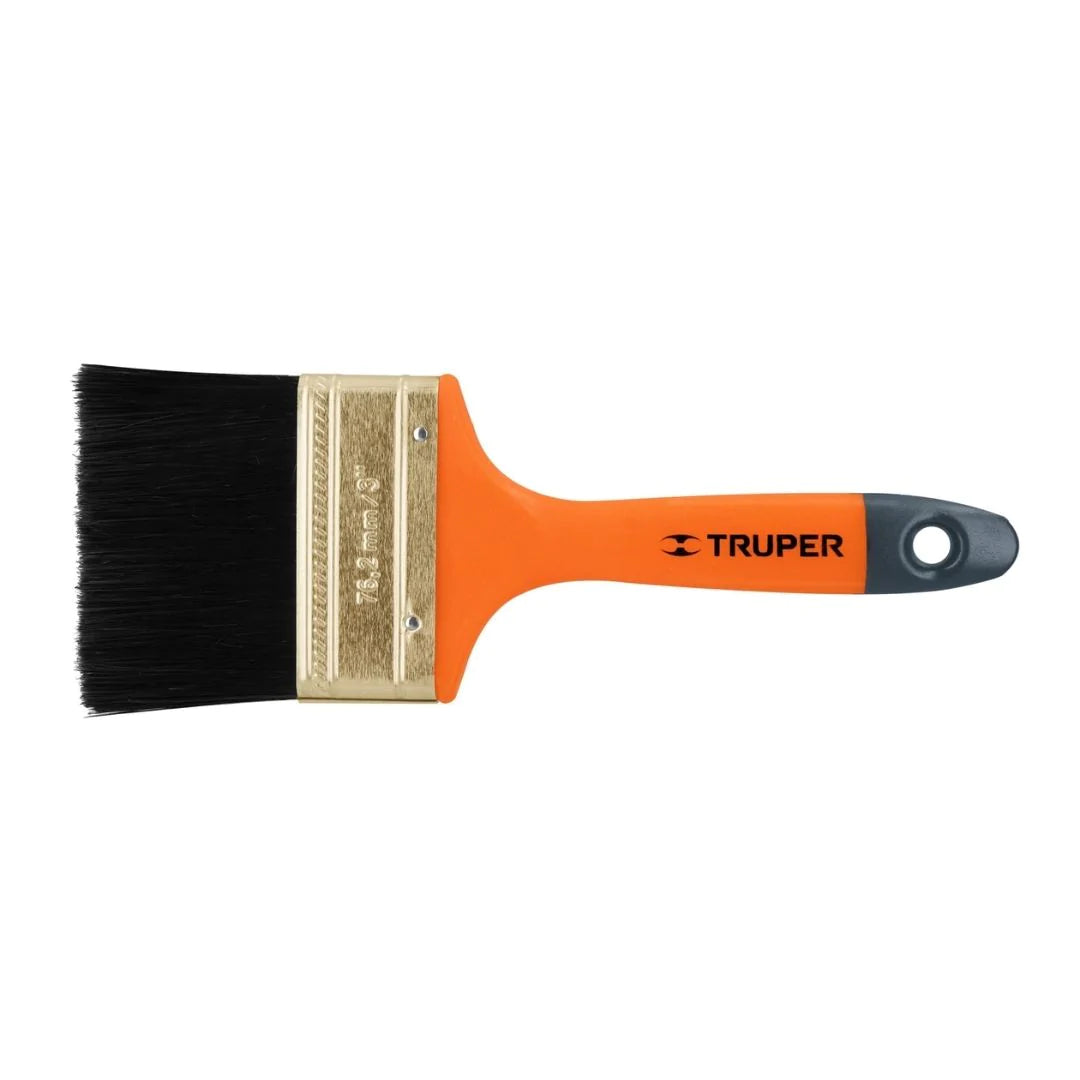 14485 BROCHA PROFESIONAL DE 3" CON MANGO DE PLÁSTICO TRUPER