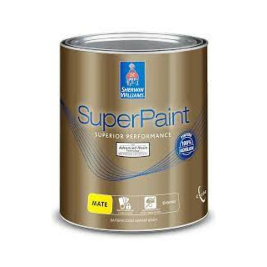 A80WSA1-1 SUPERPAINT EXTERIOR LATEX MATE BLANCO