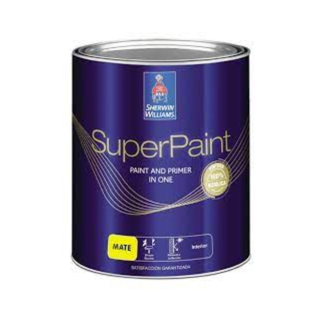 SUPERPAINT INTERIOR MATE BLANCO