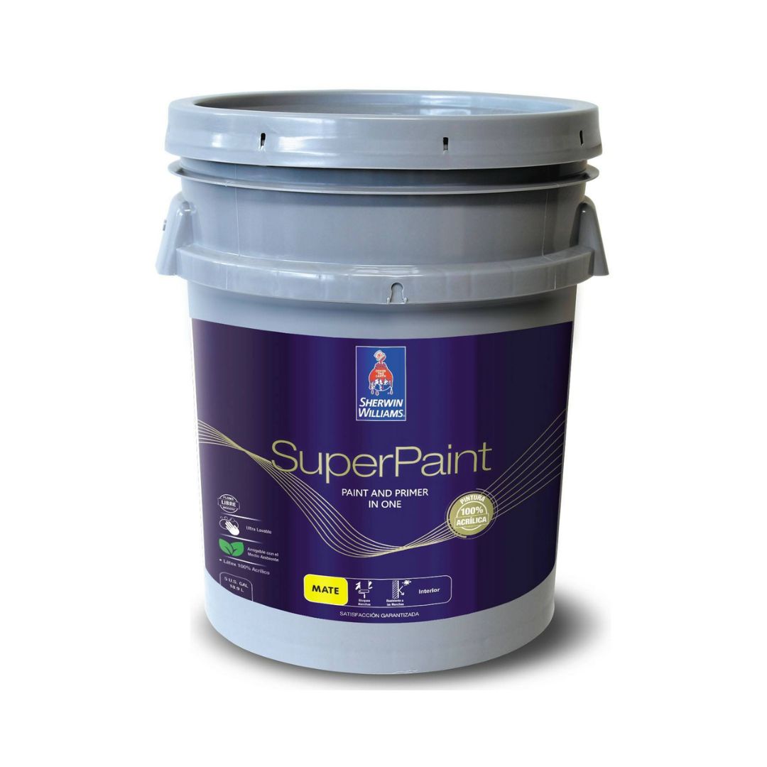 SUPERPAINT INTERIOR MATE BLANCO