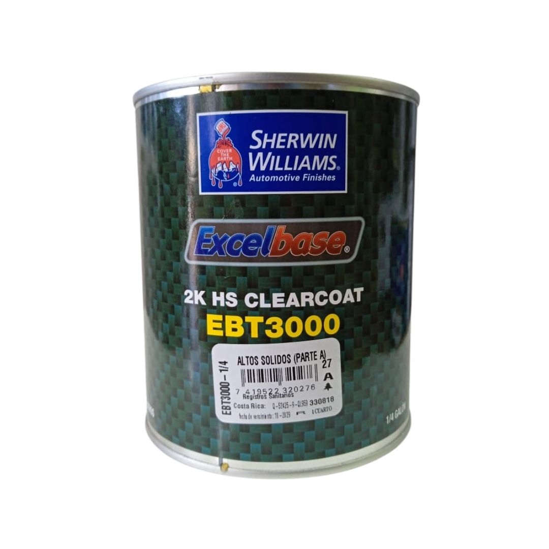 EBT3000-1/4 CLEARCOAT EXCELBASE 2K ALTOS SOLIDOS (PARTE A)