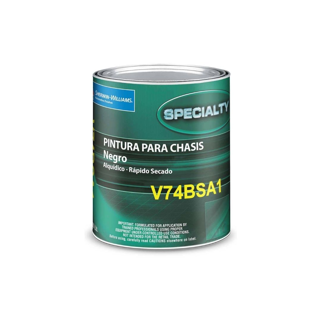 V74BSA1-1/4 PINTURA NEGRA PARA CHASIS