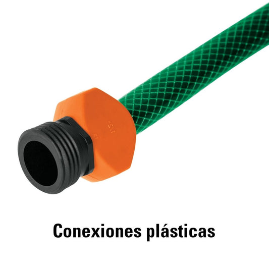 16051 MANGUERA TRUPER REFORZADA 1/2' REFORZADA 3 CAPAS 15 MTS