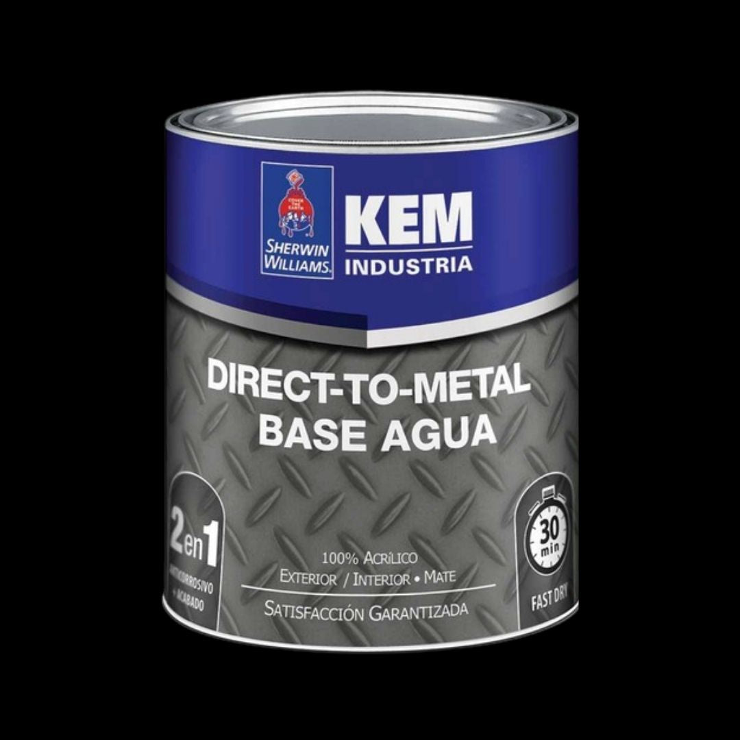 KEM DIRECT-TO-METAL BASE AGUA MATE GALON