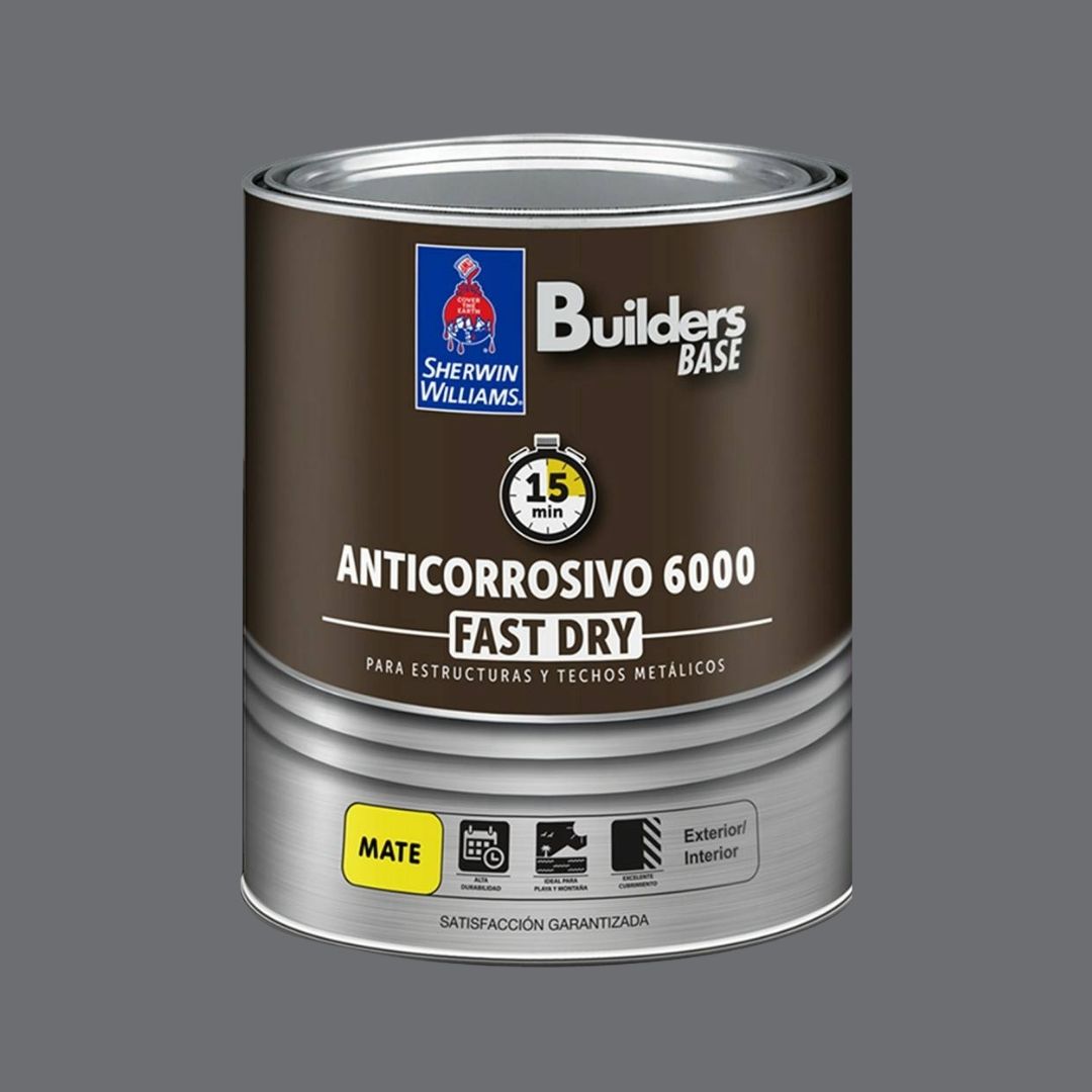 BUILDERS BASE ANTICORROSIVO 6000 RUSTOP MATE GALON – SERVICOLORS