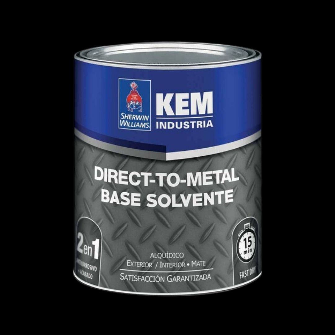 KEM DIRECT-TO-METAL BASE SOLVENTE MATE GALON