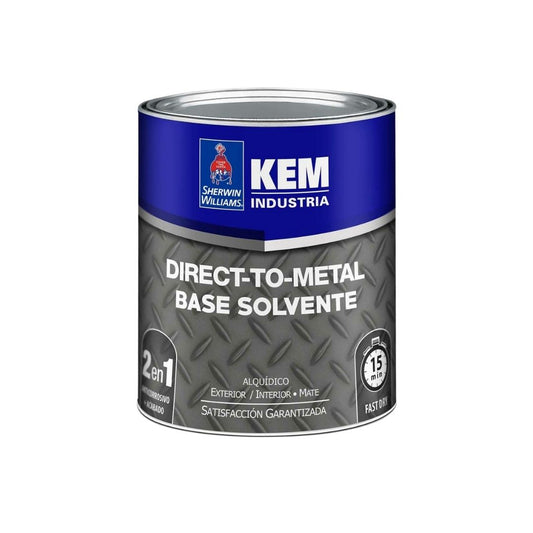 1/4 KEM DIRECT-TO-METAL BASE SOLVENTE MATE