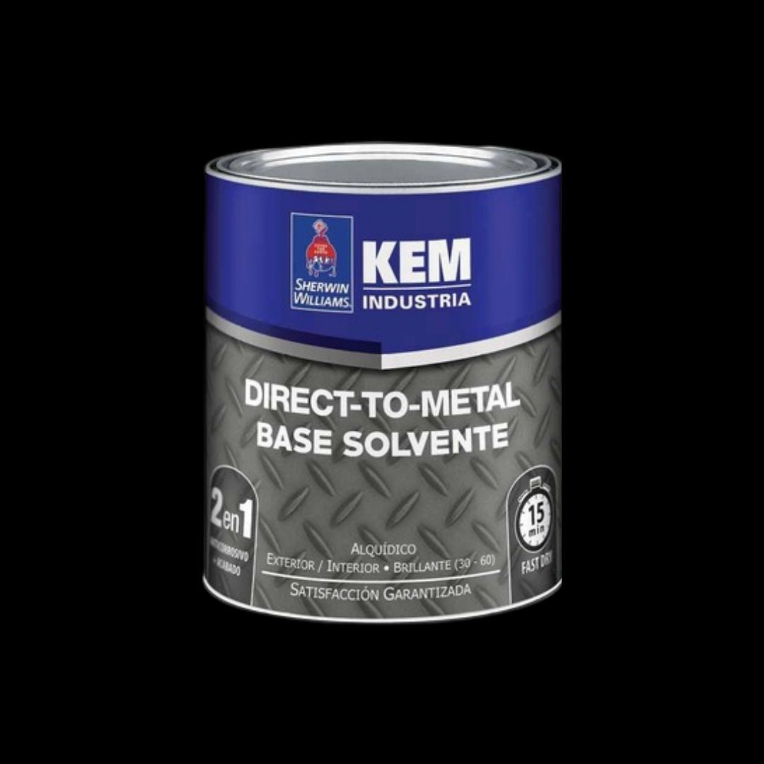 1/4 KEM DIRECT-TO-METAL BASE SOLVENTE BRILLANTE