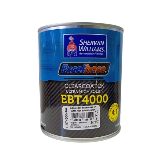 EBT4000-1/4 CLEARCOAT EXCELBASE 2K ULTRA ALTOS SOLIDOS